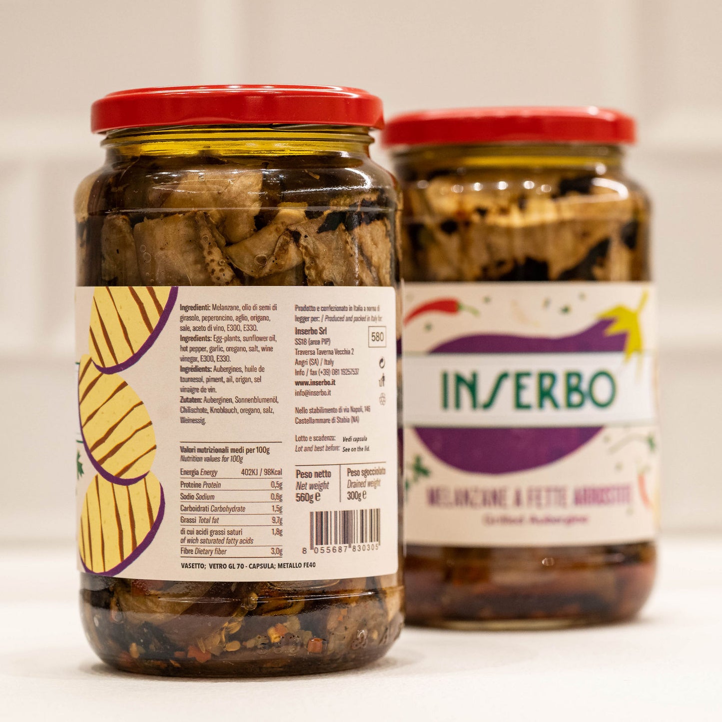 Melanzane a fette arrostite