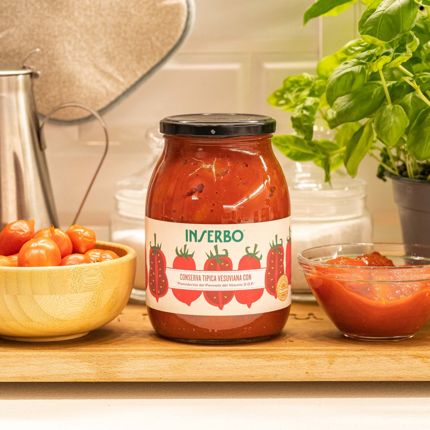 Pomodorino del Piennolo del Vesuvio DOP in succo 1020g