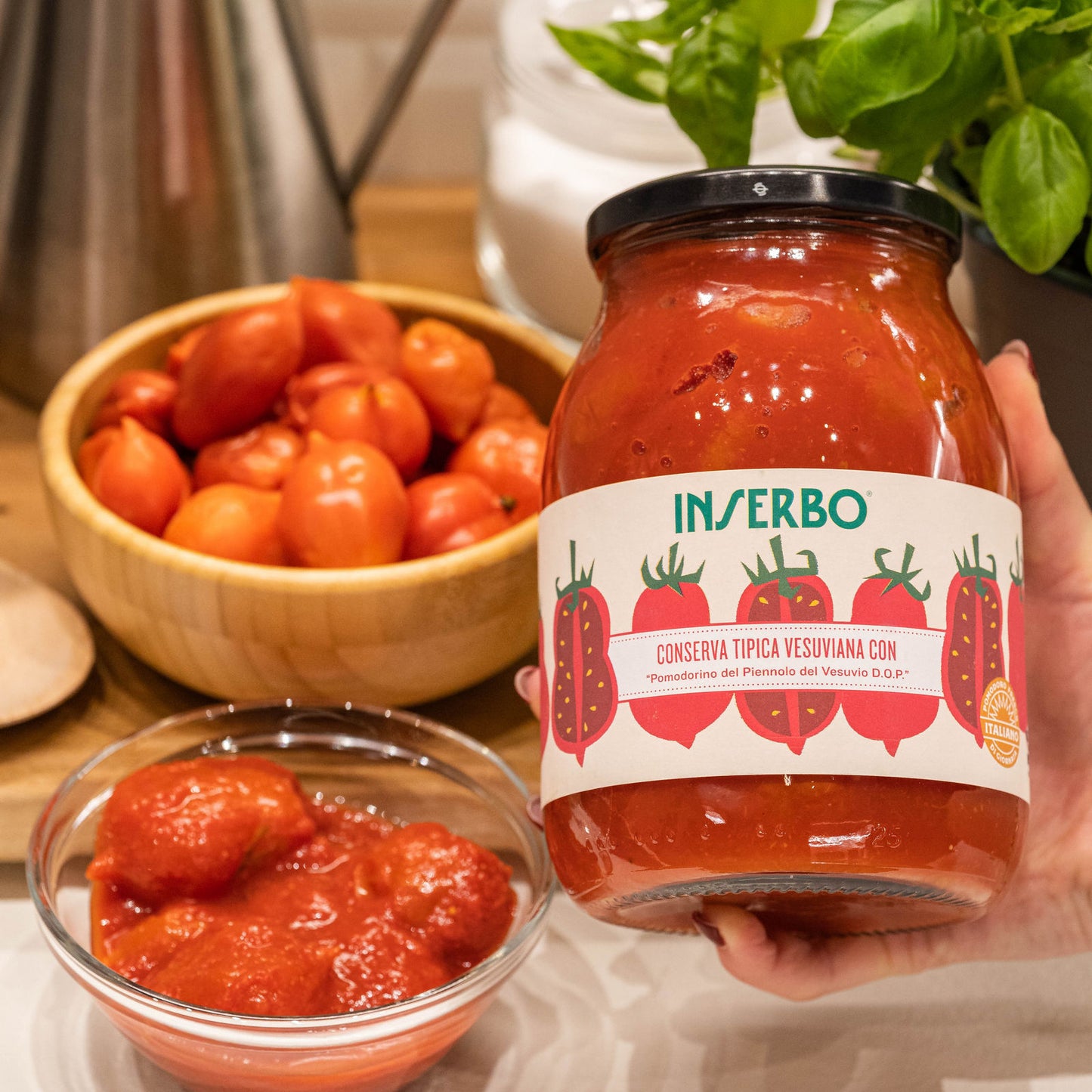 Pomodorino del Piennolo del Vesuvio DOP in succo 1020g