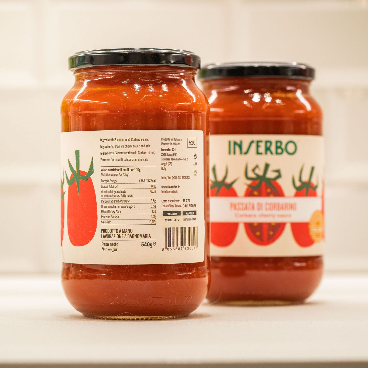 Passata di pomodoro Corbarino