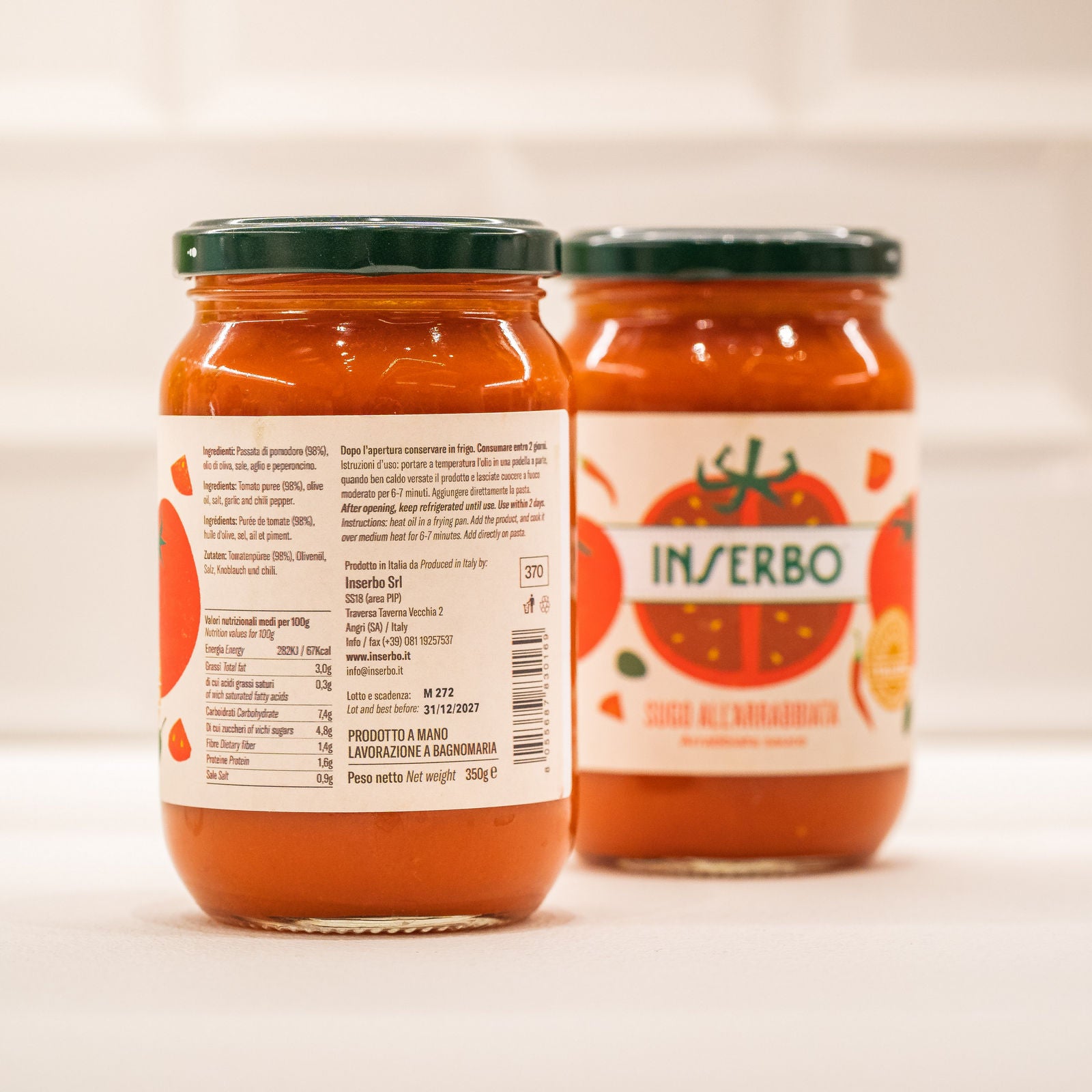 Sugo pronto all’arrabbiata