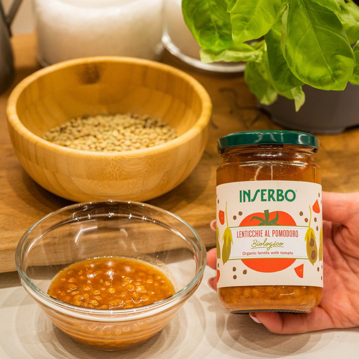 Lenticchie al pomodoro Biologici