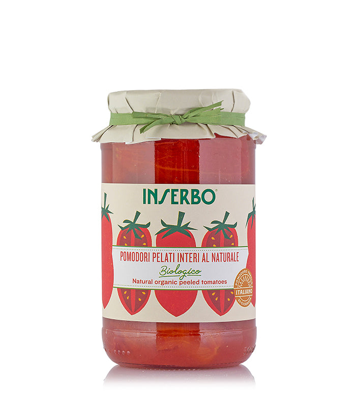 Pomodori pelati biologici al naturale
