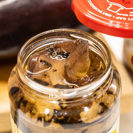 Melanzane a fette arrostite