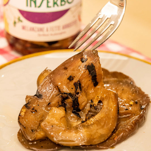 Melanzane a fette arrostite