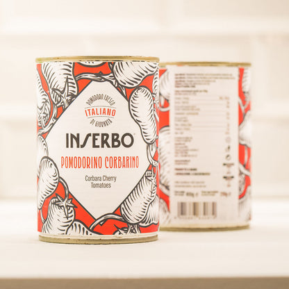 Pomodori di corbara in latta 400g