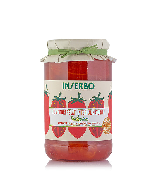 Pomodori pelati biologici al naturale